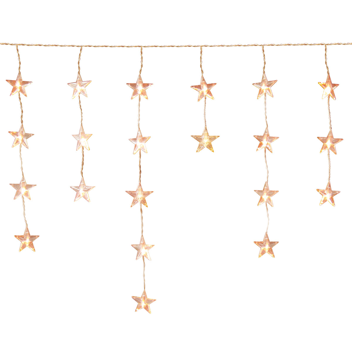 Ambientis Sternen-Lichterkettenvorhang für Innen