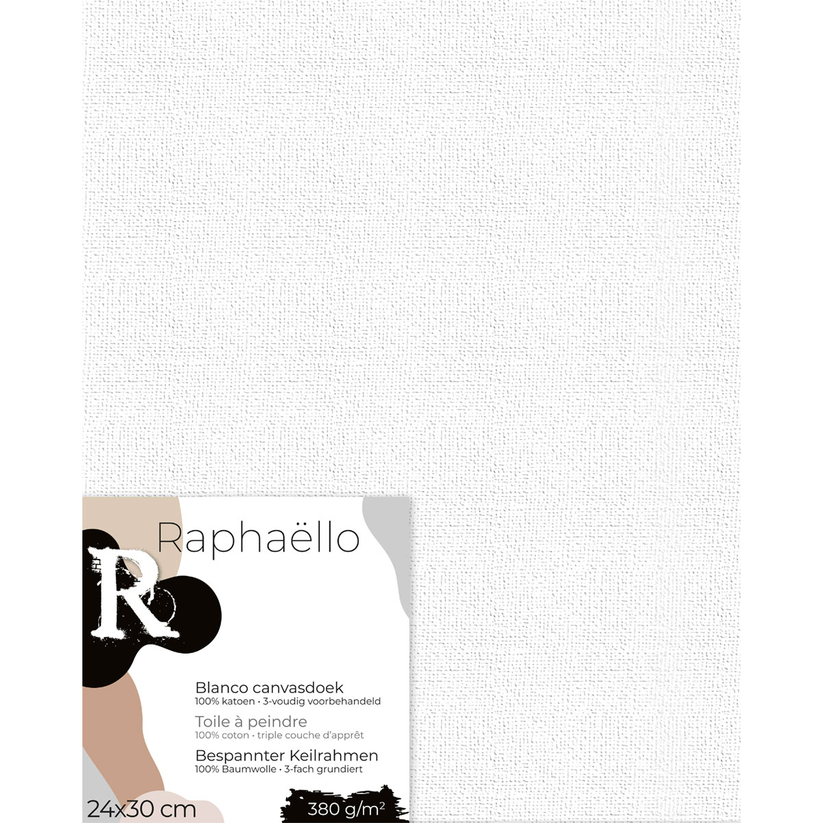 Leinwand Canvas 24x30 cm weiß Bild 1