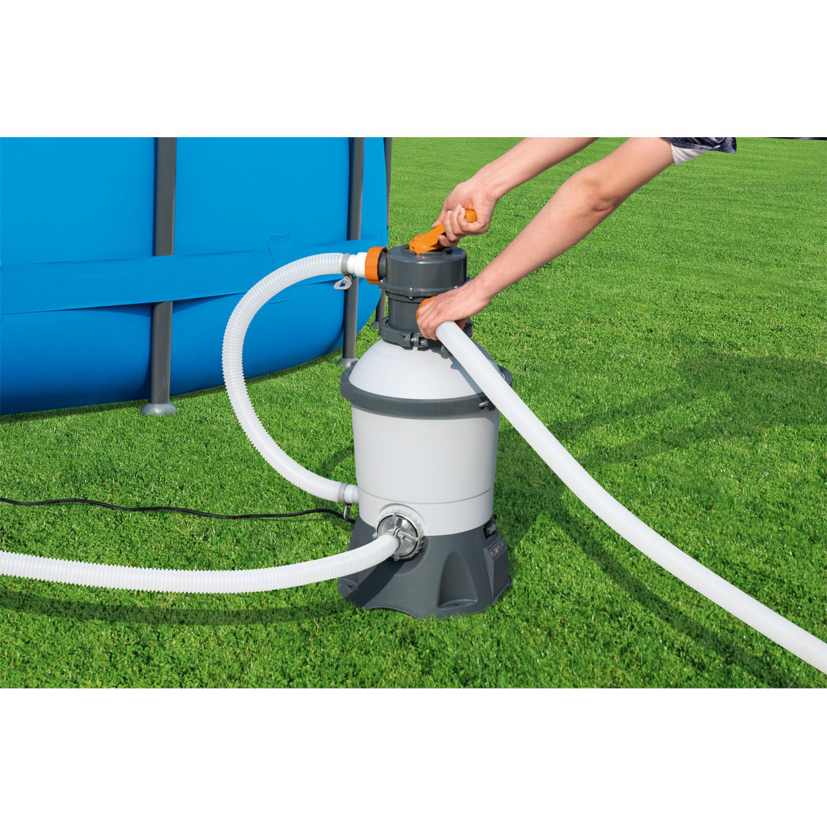 Bestway Sandfilteranlage für Pools bis 457 cm 3028 l/h Bild 6