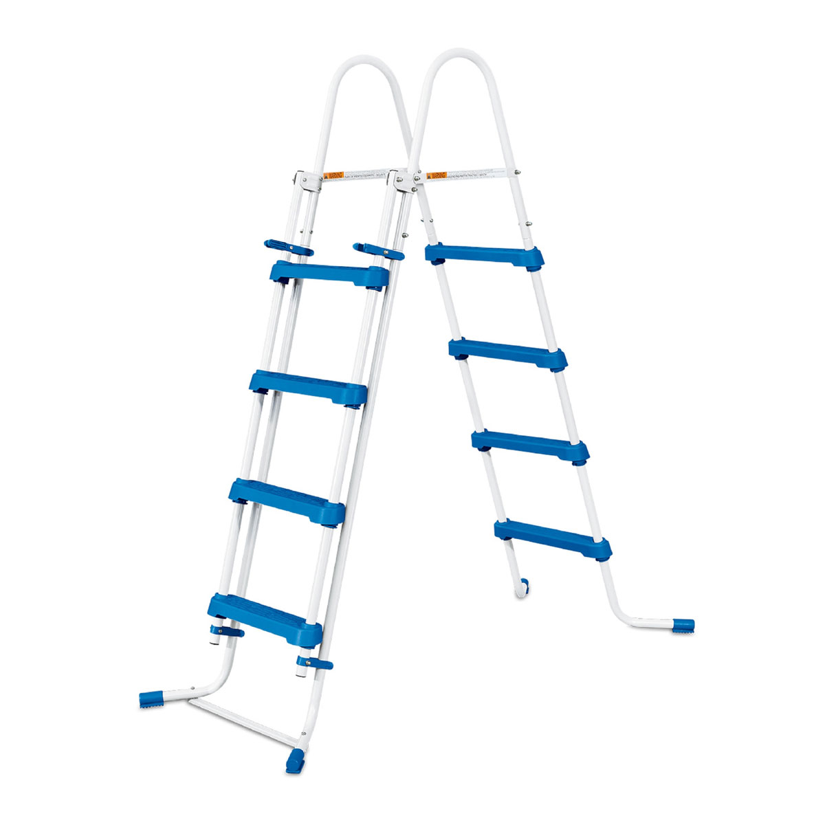 Summer Waves Pool Leiter 132cm Blau Weiß Bild 1