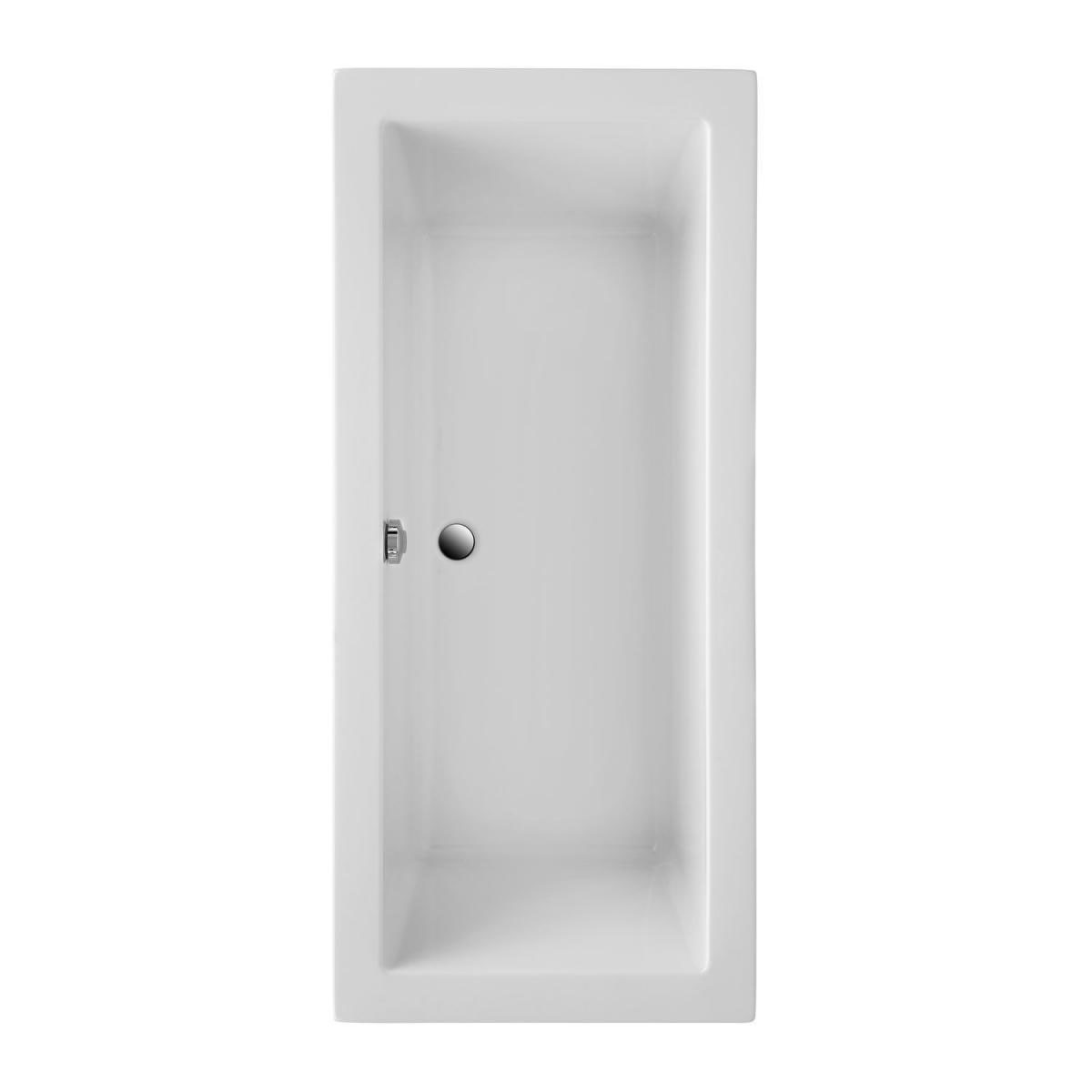 Ottofond Badewanne Cubic 170x75 cm weiß Bild 1