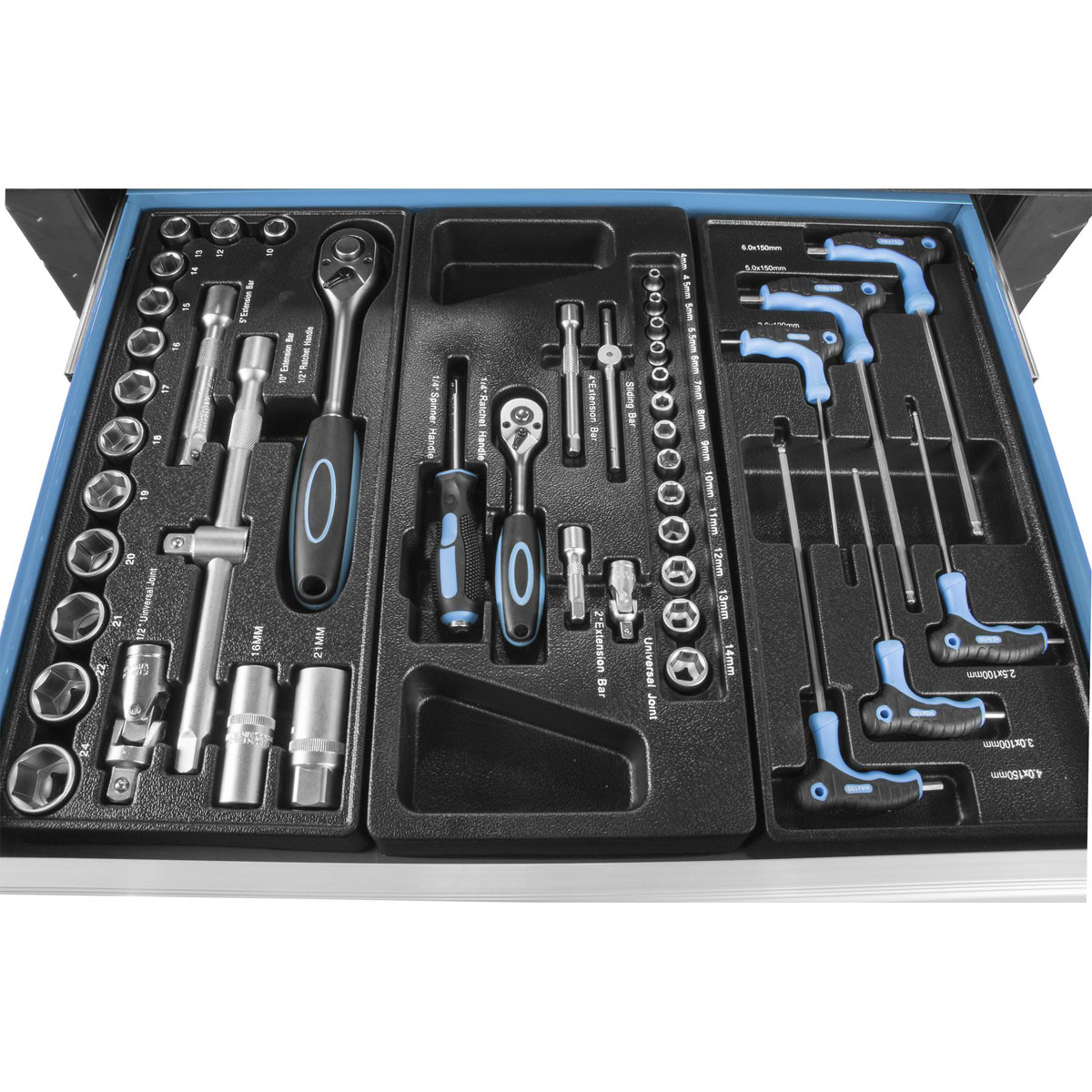 Güde Werkstattwagen Premium GWP 07 250 teilig Bild 6