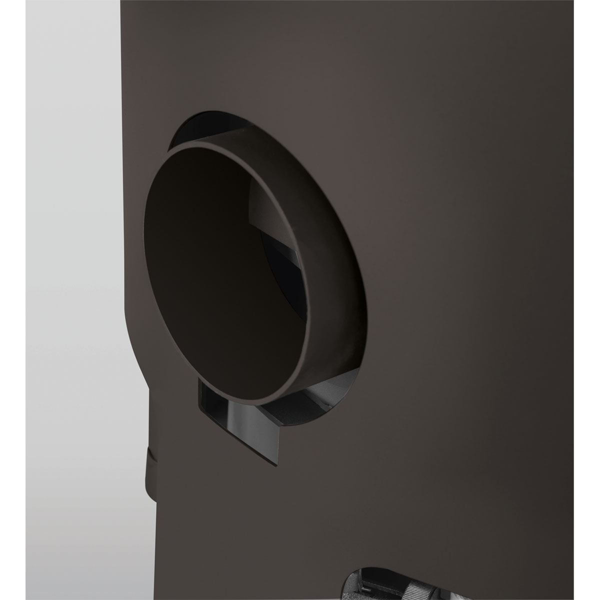 Justus Kaminofen „Baltrum D“ 2.0, 5,5 kW, Stahl/Stahl schwarz             Bild 2