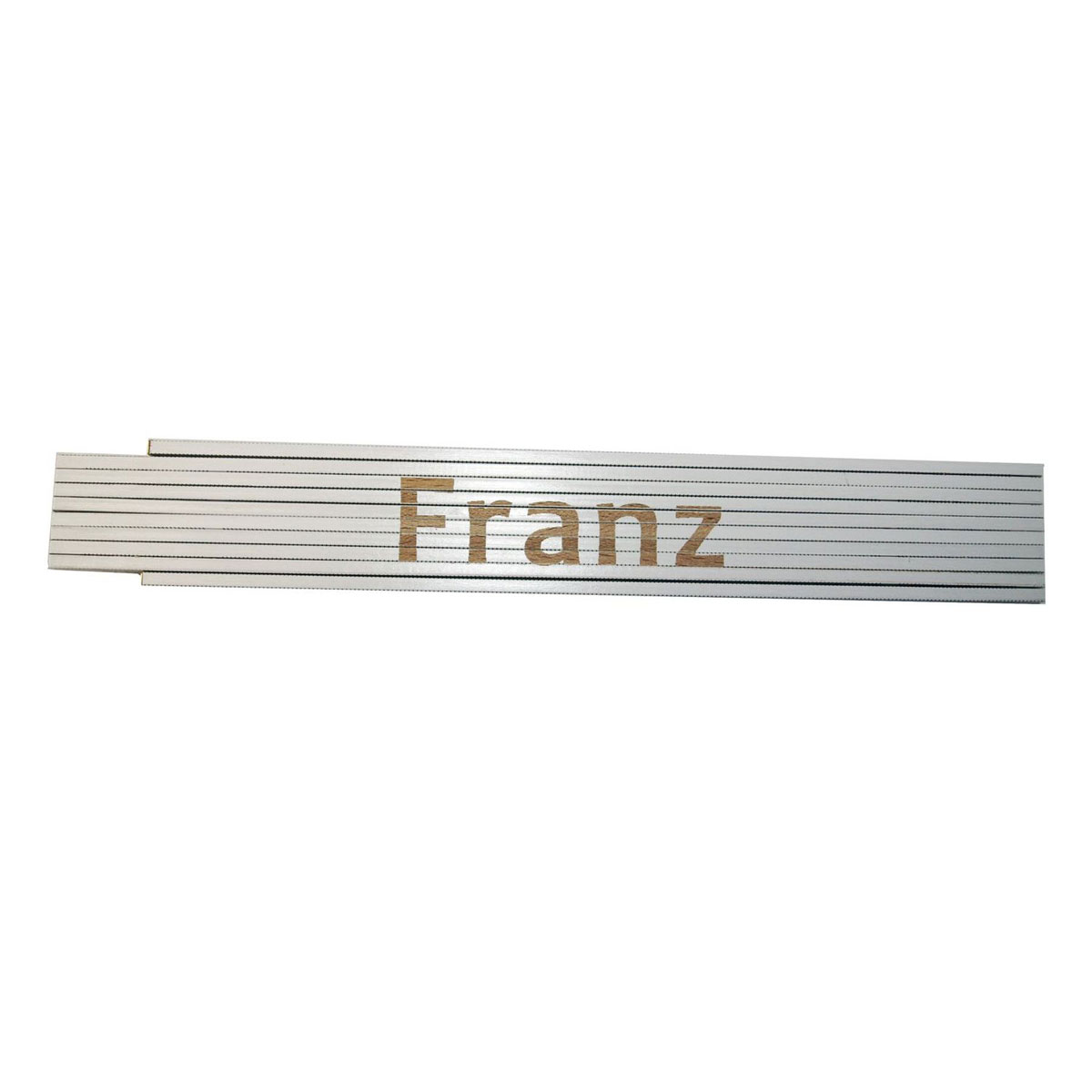 Meterstab „Franz“, 2m, weiß
