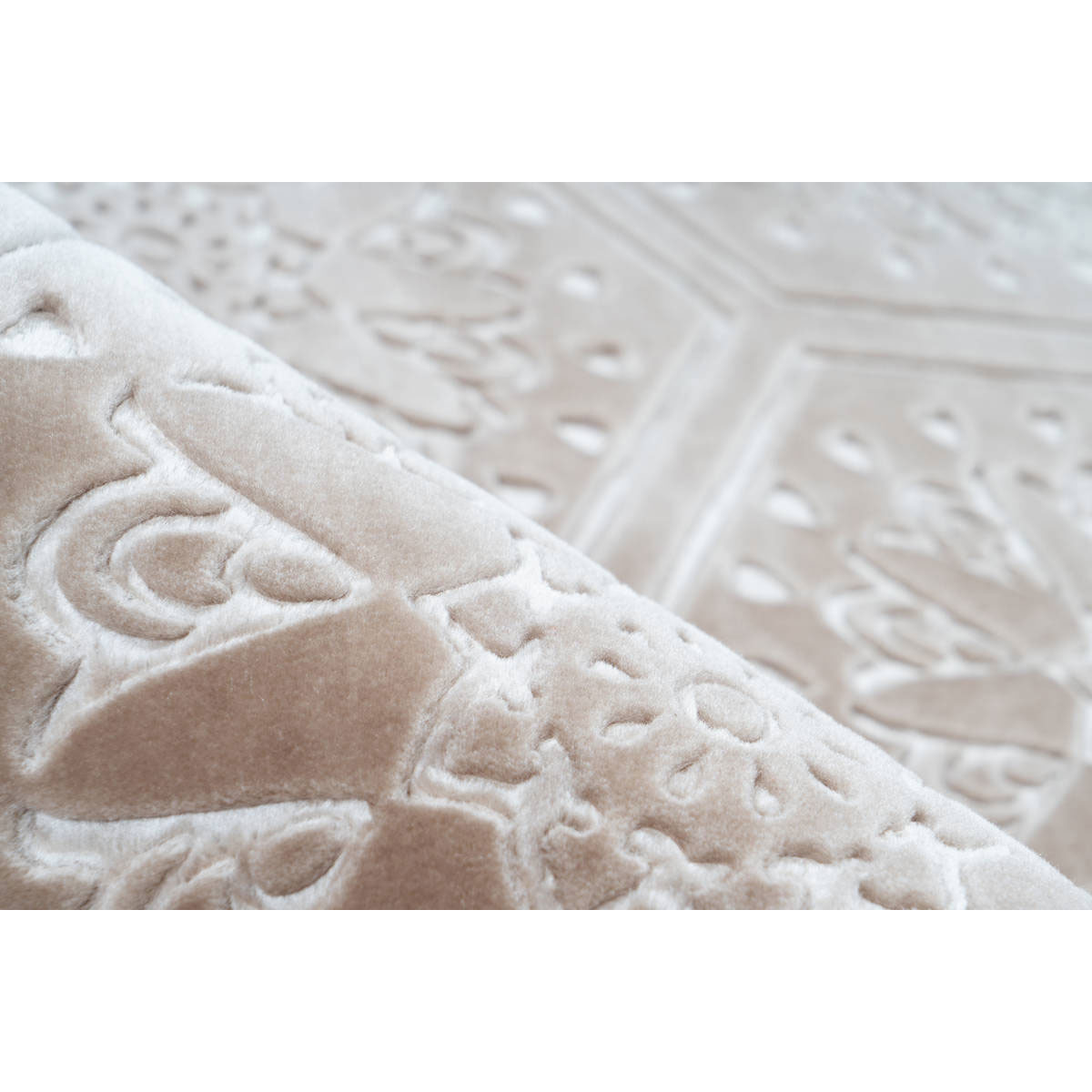 Hochflorteppich Monroe 200 taupe Bild 3