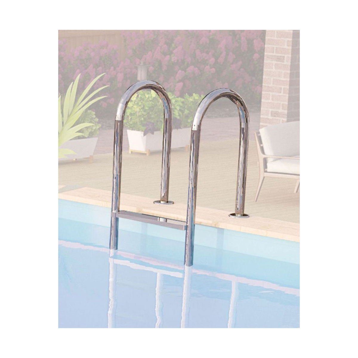 Karibu Pool Größe 2 44 mm inkl 2 Terrassen Bild 5
