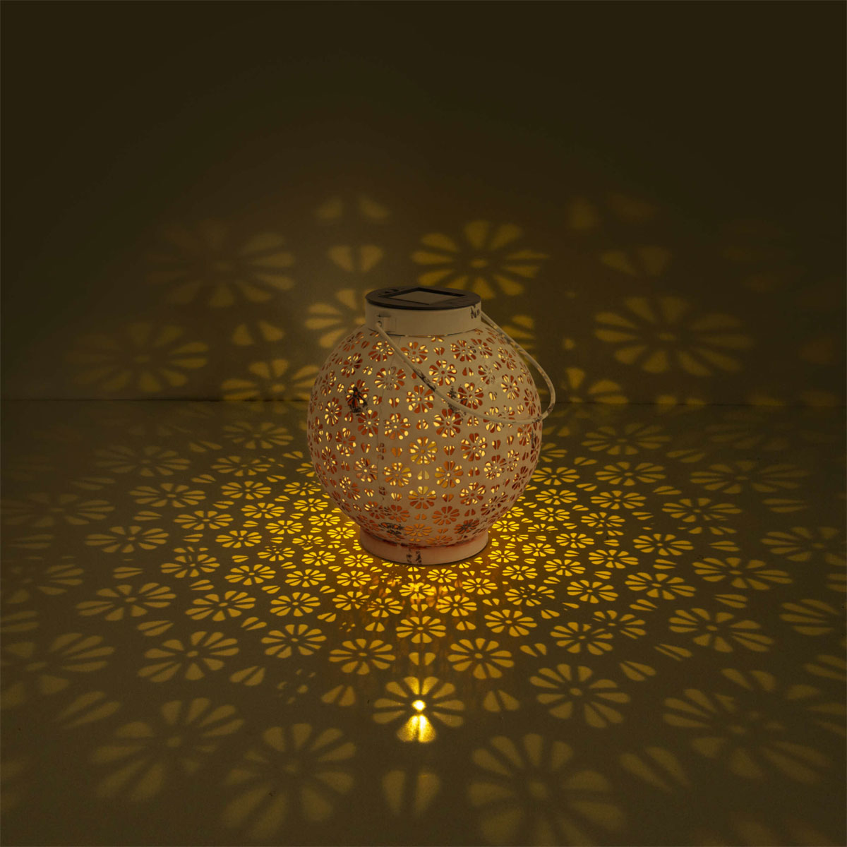 näve  LED-Solardekoleuchte weiß 18 cm Bild 6