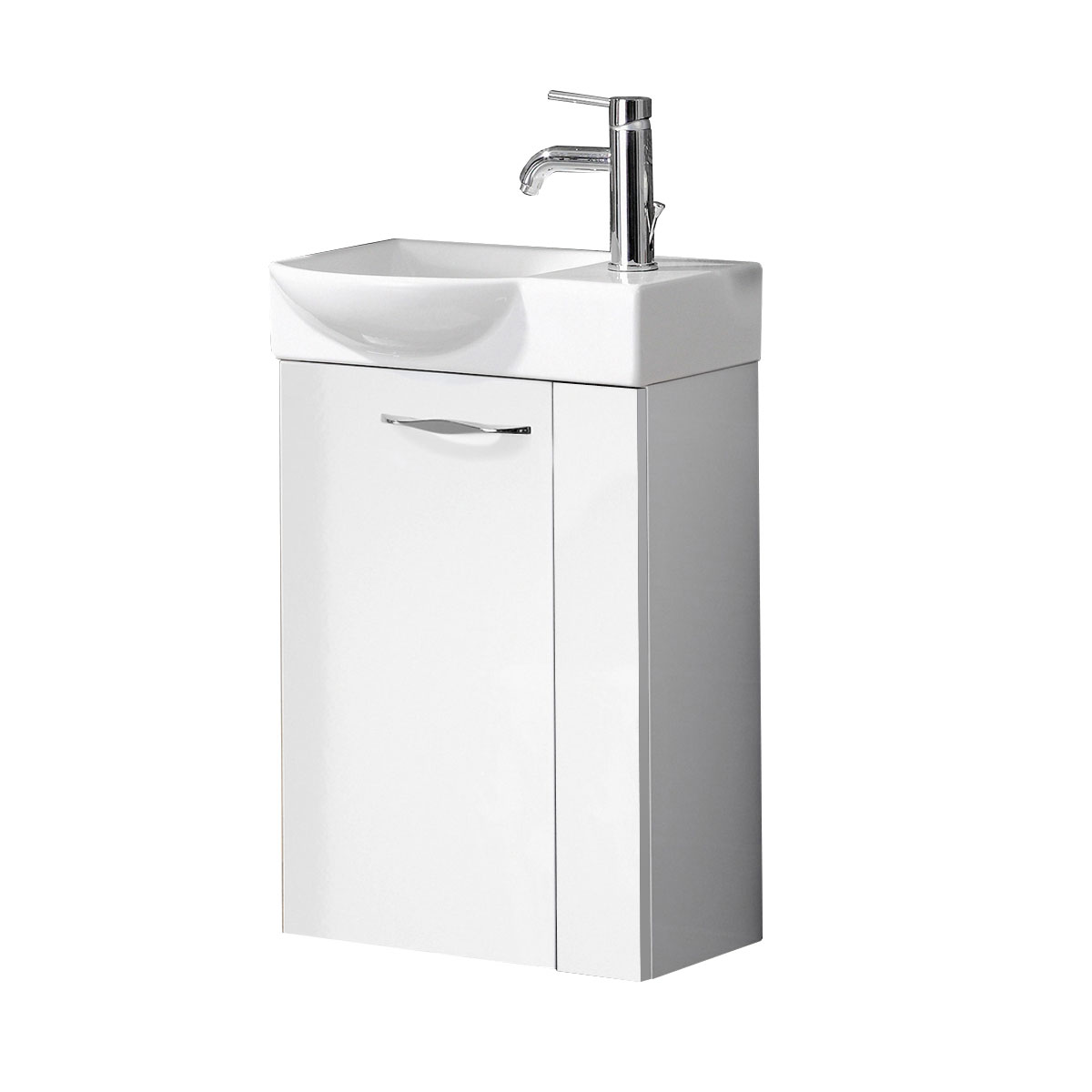 Fackelmann Mini-Waschtischunterschrank Sceno 44 x 60 x 24,5 cm weiß Bild 12