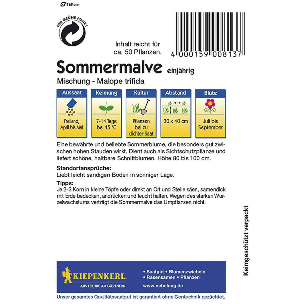 Kiepenkerl Sommermalve Mischung