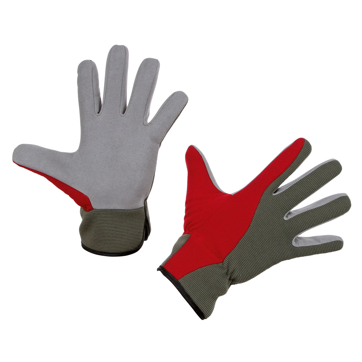 Kerbl Gartenhandschuh Aventex grau-schwarz-rot Größe 10/XL