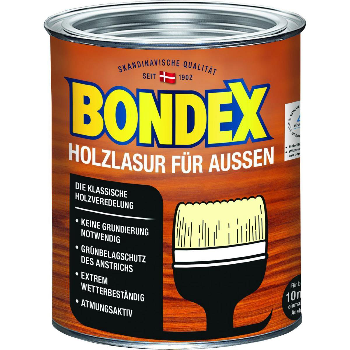 Bondex Holzlasur für Außen Rio Palisander 0,75 L Bondex Holzlasur für Außen Rio Palisander 0,75 L