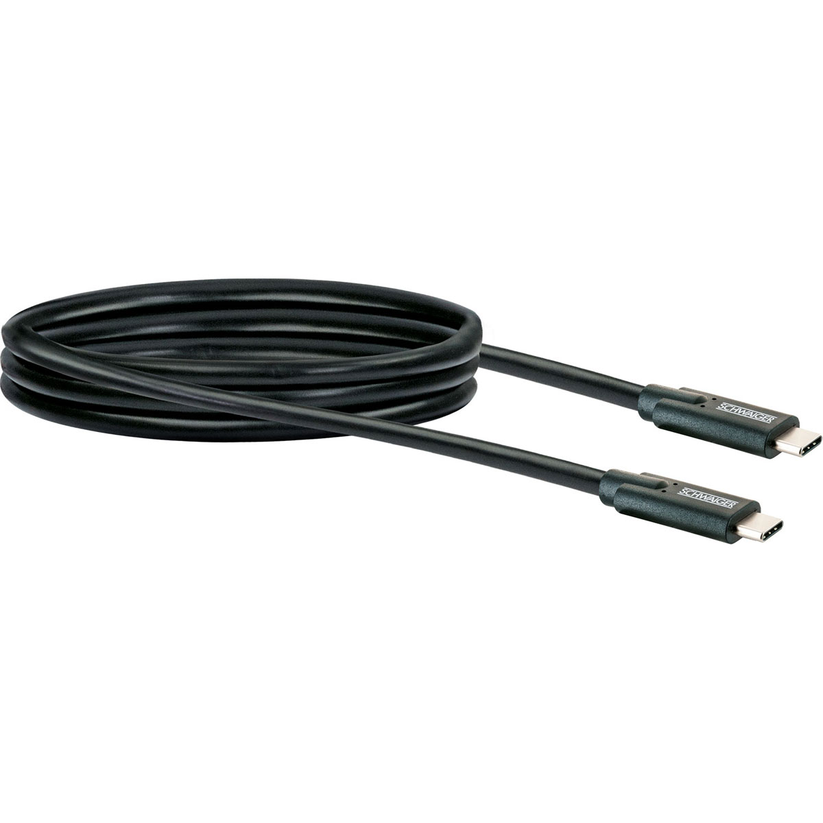 Schwaiger  Verbindungskabel USB 3.2 2 m schwarz Bild 4