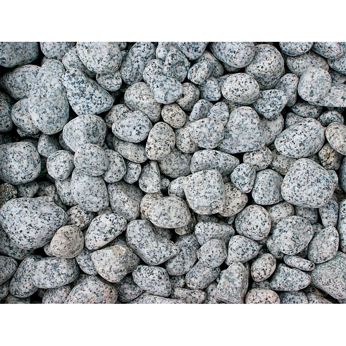 Granitkiesel 25-40 mm anthrazit-weiß 25 kg