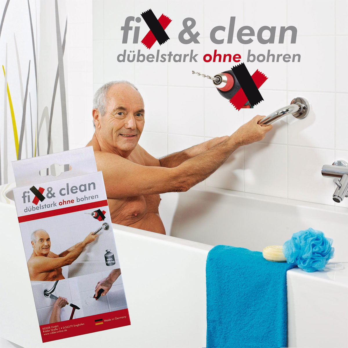 Ridder  Montagekleber Fix und Clean Bild 2
