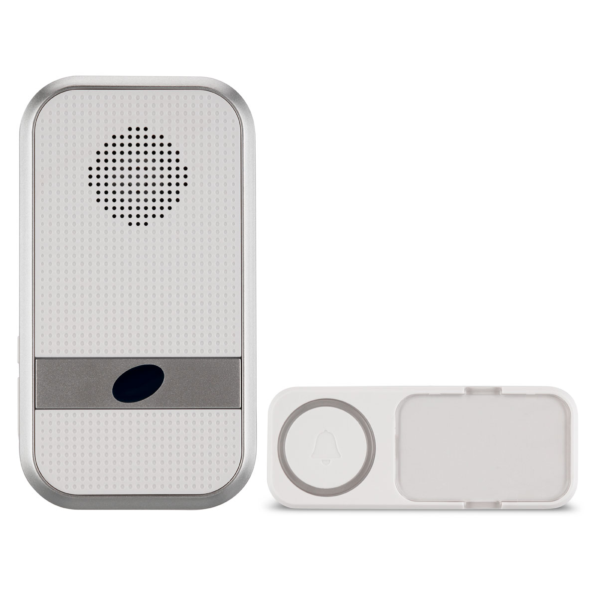 REV Ritter  Funk-Gong mit Taster kompakt Orchestra für Steckdose 58 Melodien 150m weiß Bild 1