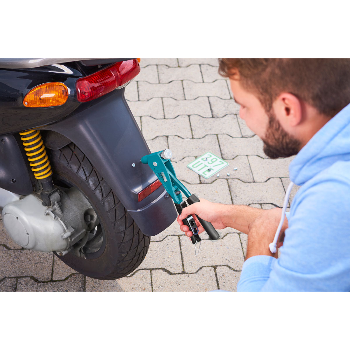 Novus Blindnietmutternzange N-120 für Alu und Stahl Blindnietmuttern Bild 3