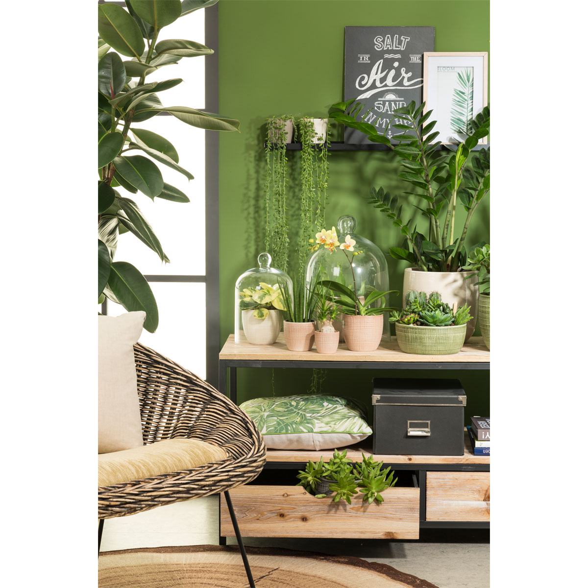 Scheurich Übertopf Corteza Canela 866 22 cm Bild 2