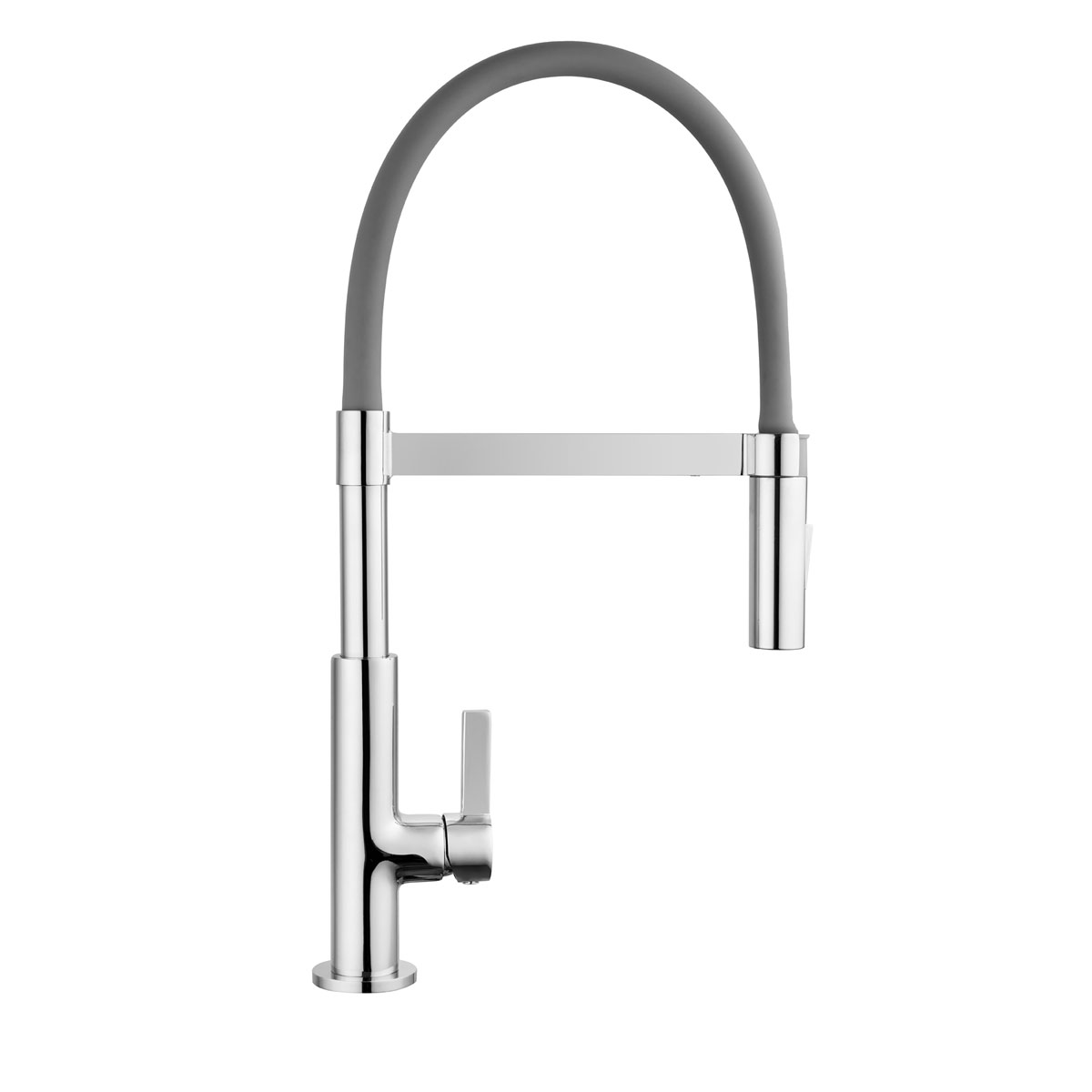 Valblue Spültischarmatur Noto chrom/ grau