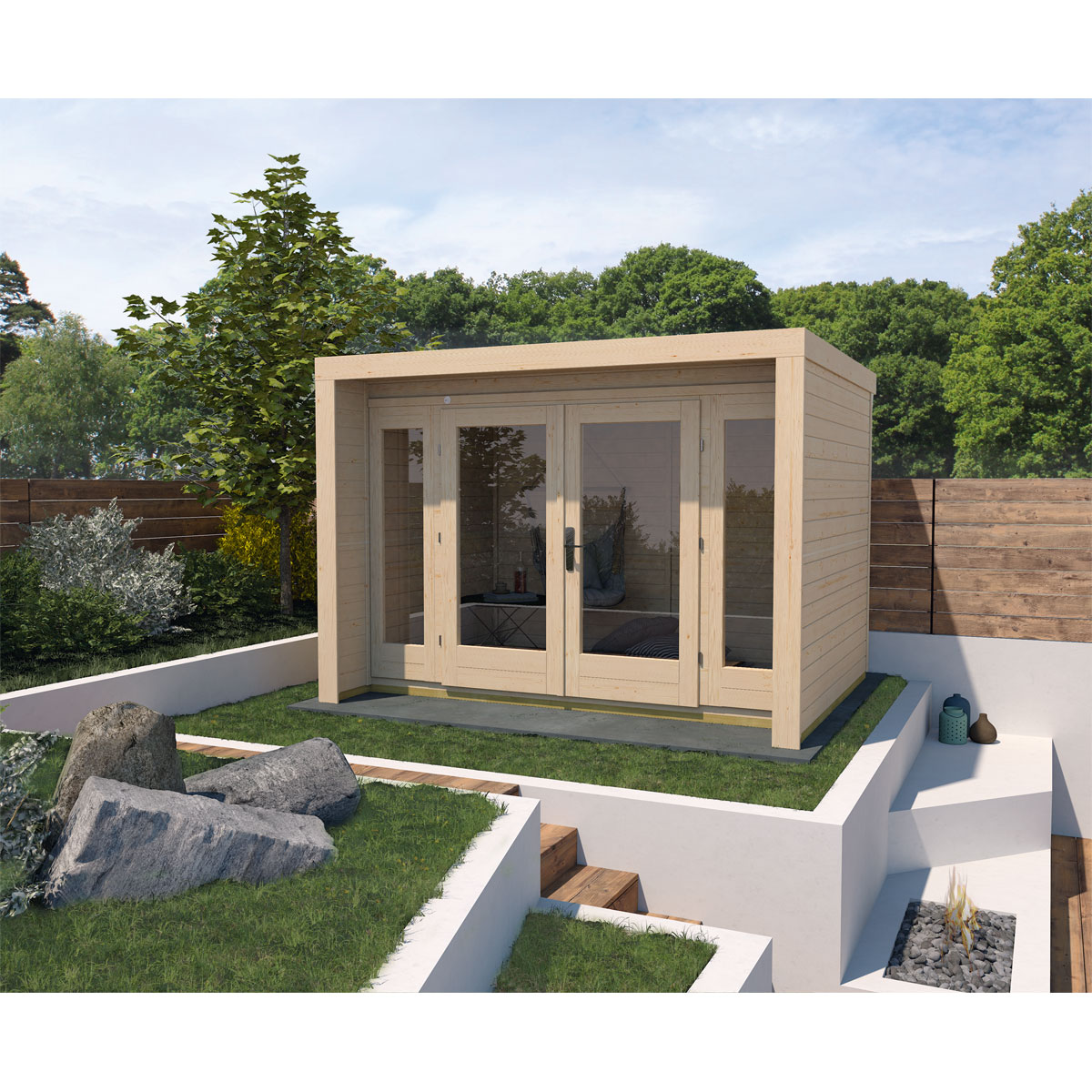 Weka Designhaus 263 Größe 2 300 x 235 cm beige