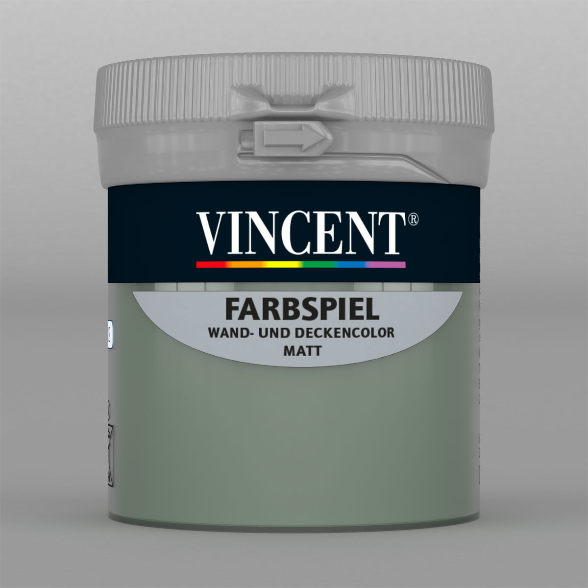 Vincent Farbspiel Dschungelgrün matt 75 ml Vincent Farbspiel Dschungelgrün matt 75 ml