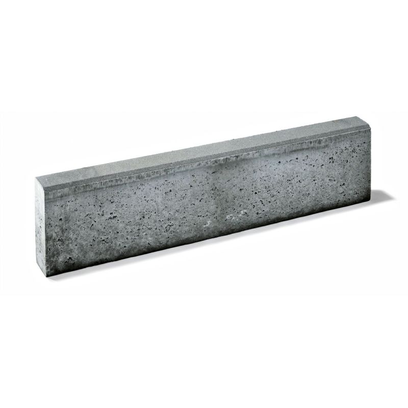 Raseneinfassungsstein grau 100 x 25 x 5 cm 100x25 602092